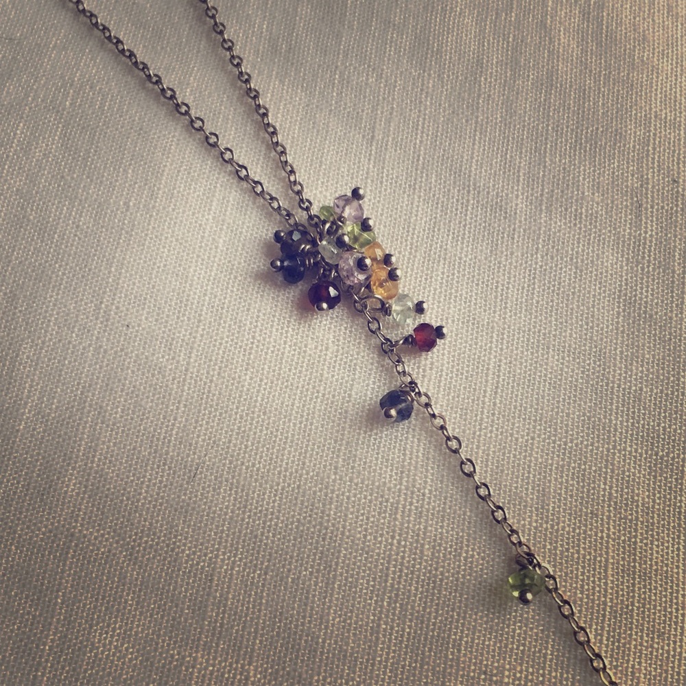 ❗️5for$25❗️ Bunch of Beads Dangle Necklace